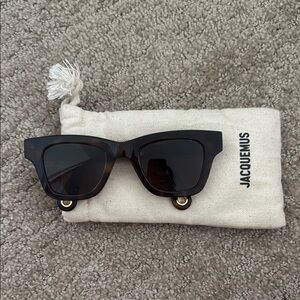 Jacquemus Black Classic Sunglasses